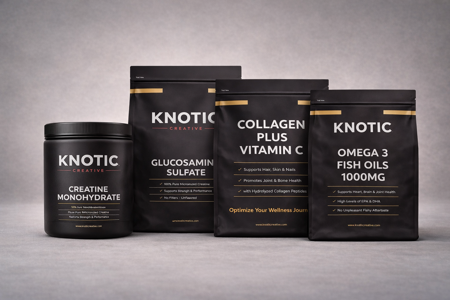 Ultimate Recovery Stack supplement packaging