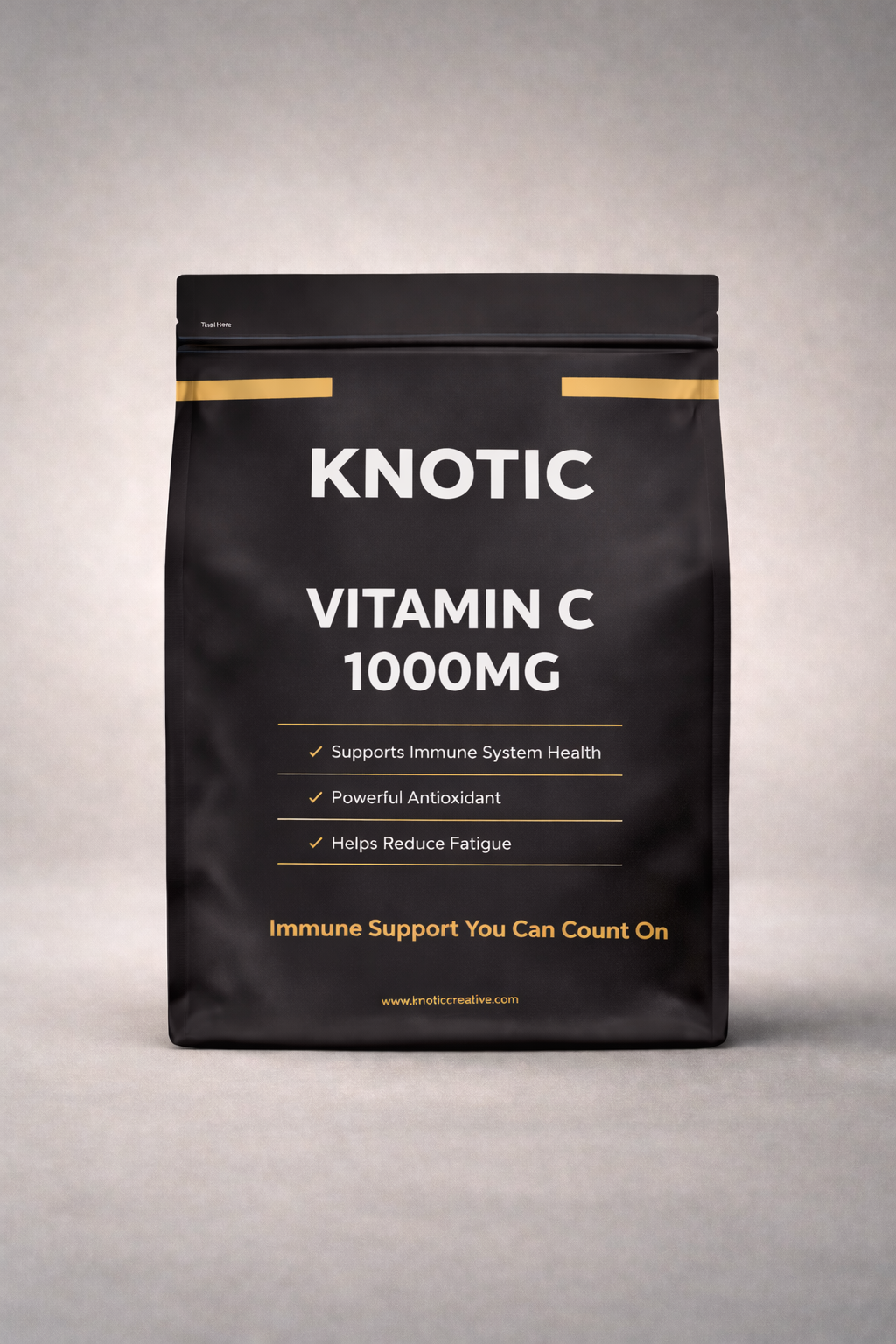 Vitamin C 1000 mg supplement packaging